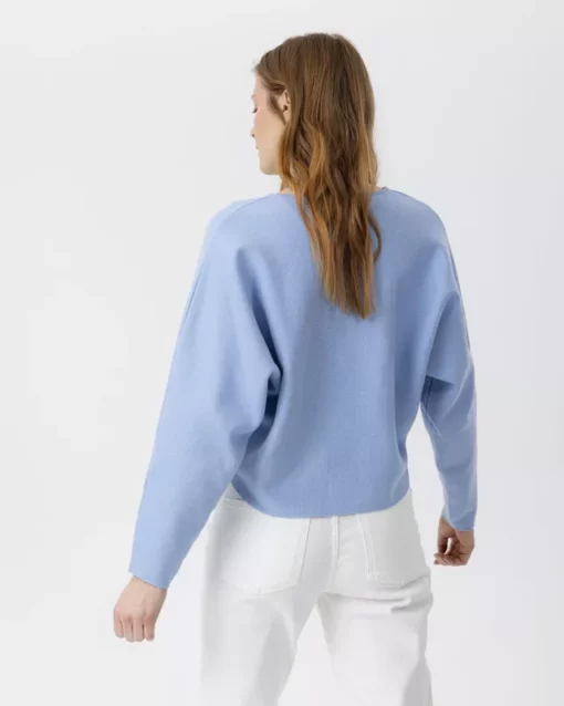 Holebrook Barbro V-neck Light Blue