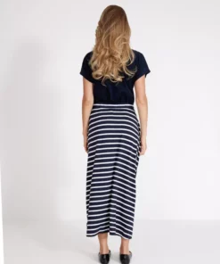 Holebrook Asta Skirt Navy/White