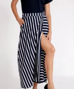 Holebrook Asta Skirt Navy/White