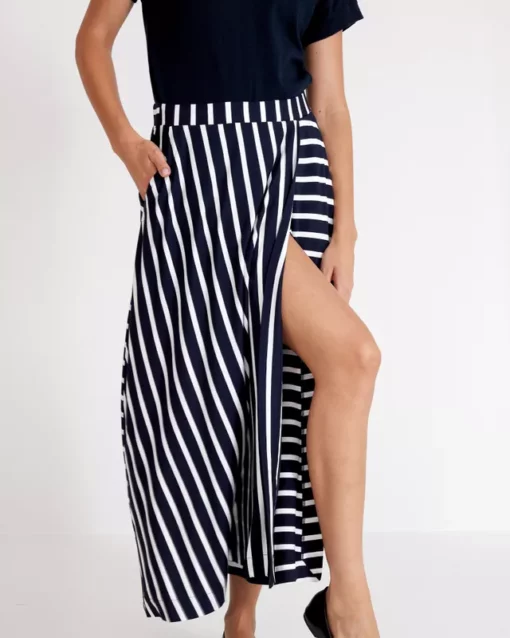 Holebrook Asta Skirt Navy/White
