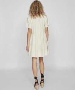 Vila Prisilla Dress Super Light Natural Melange