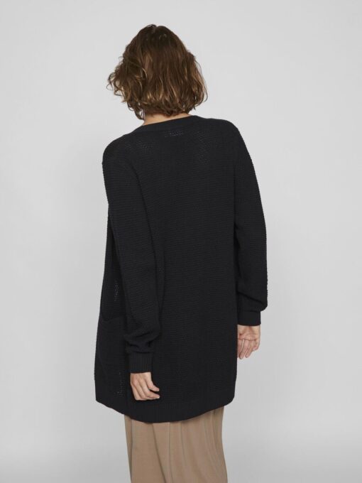 Vila Dalo Knit Cardigan Black