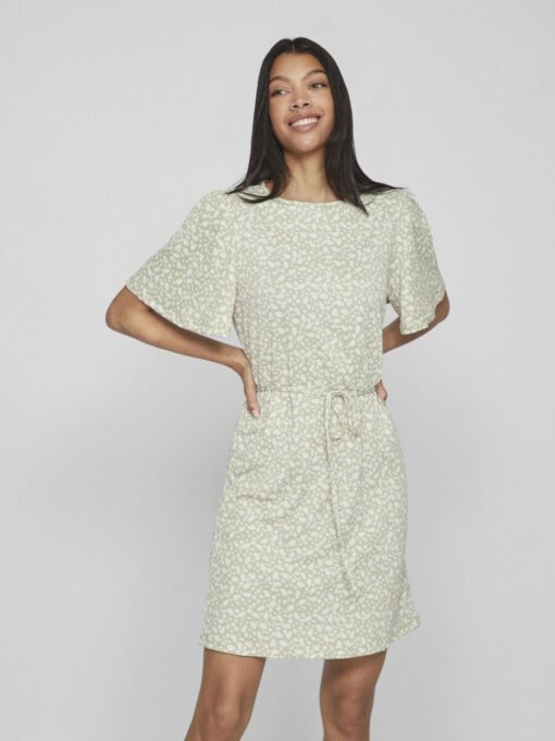 Vila Anik Lipo Dress Swamp Green