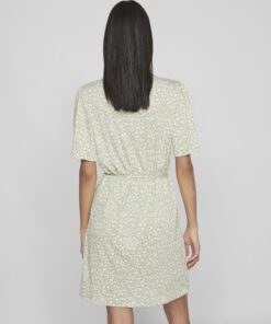Vila Anik Lipo Dress Swamp Green
