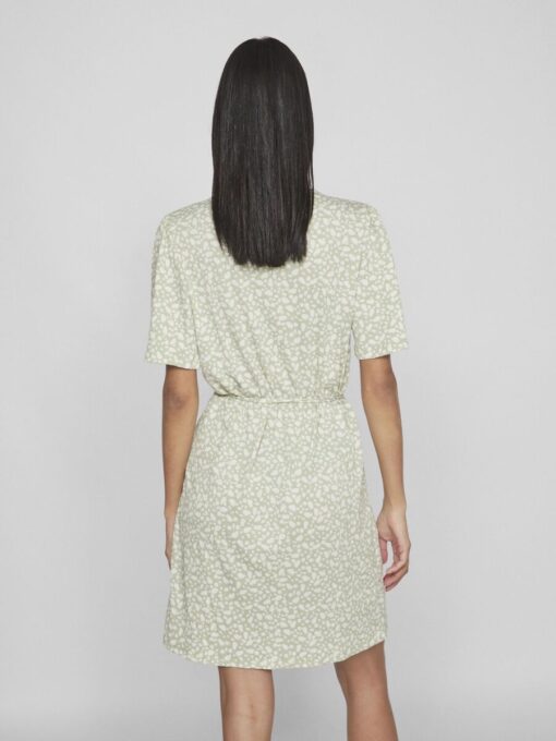 Vila Anik Lipo Dress Swamp Green
