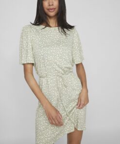 Vila Anik Lipo Dress Swamp Green