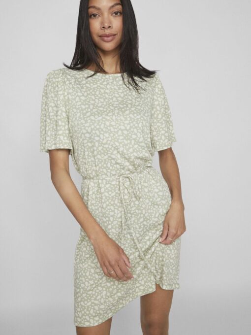 Vila Anik Lipo Dress Swamp Green