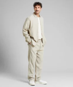 Dedicated Pants Klitmoeller Linen Ecru