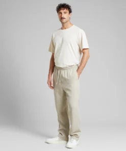 Dedicated Pants Klitmoeller Linen Ecru