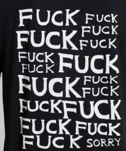 Dedicated T-shirt Stockholm Sorry Black