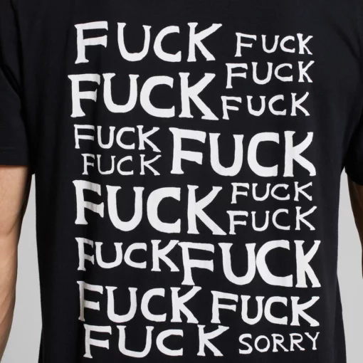 Dedicated T-shirt Stockholm Sorry Black