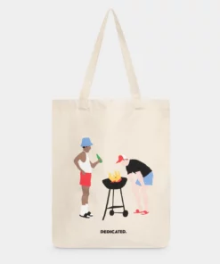 Dedicated Tote Bag Torekov BBQ Off White