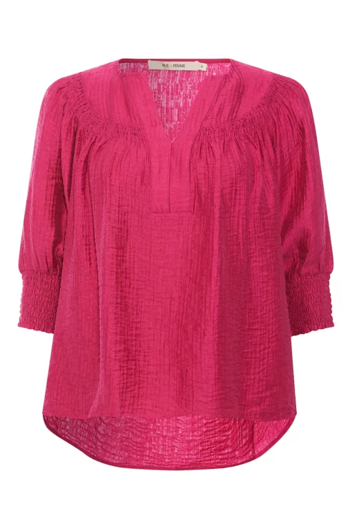 Rue de Femme Nayla Blouse Rasberry
