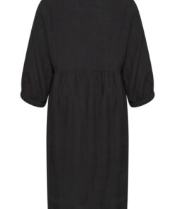 Part Two Giazella Linen Dress Black