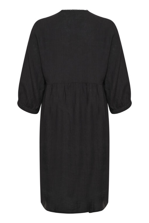 Part Two Giazella Linen Dress Black