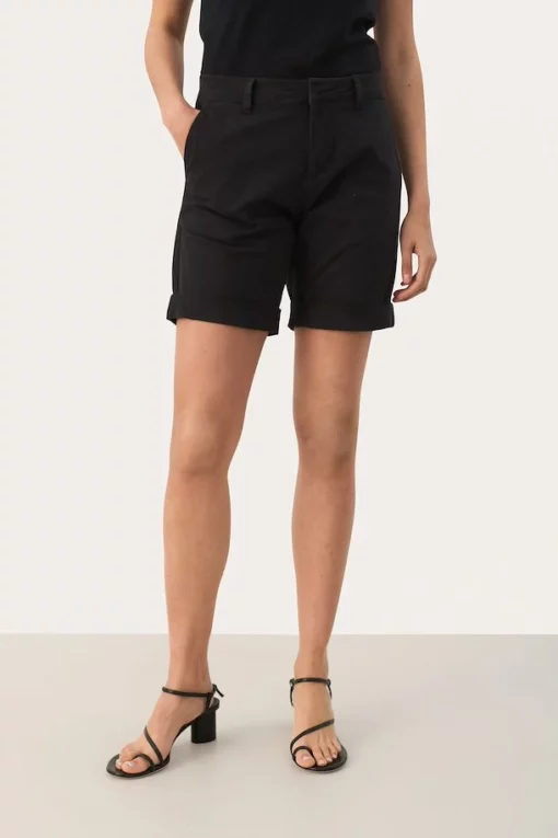 Part Two Hanijan Shorts Blue Graphite