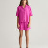 Gant Teen Girls Linen Shorts Bold Violet