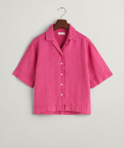 Gant Teen Girls Roxy Linen SS Shirt Bold Violet