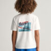 Gant Teens Surfers Relax T-shirt White
