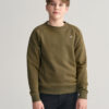 Gant Teens Shield Sweatshirt Juniper Green