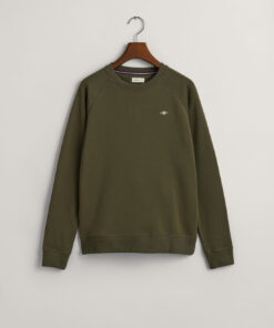 Gant Teens Shield Sweatshirt Juniper Green