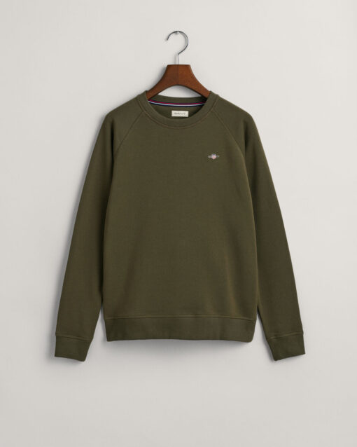 Gant Teens Shield Sweatshirt Juniper Green
