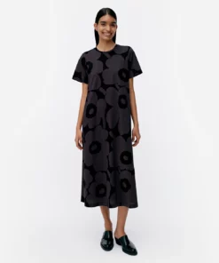 Marimekko Pisteinen Unikko Jersey Dress