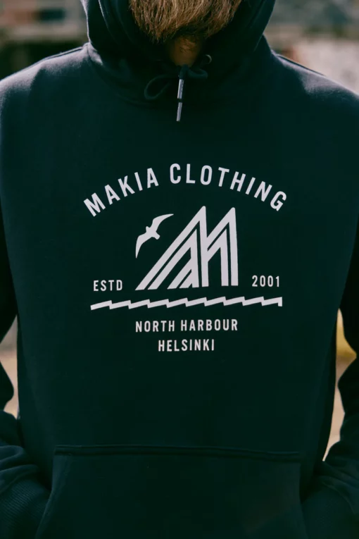 Makia Merenkävijä Hooded Sweatshirt Black