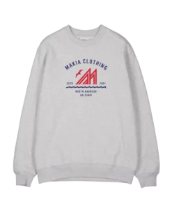 Makia Merenkävijä Sweatshirt Grey