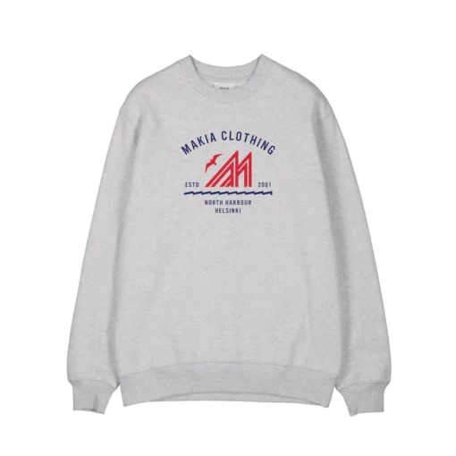 Makia Merenkävijä Sweatshirt Grey