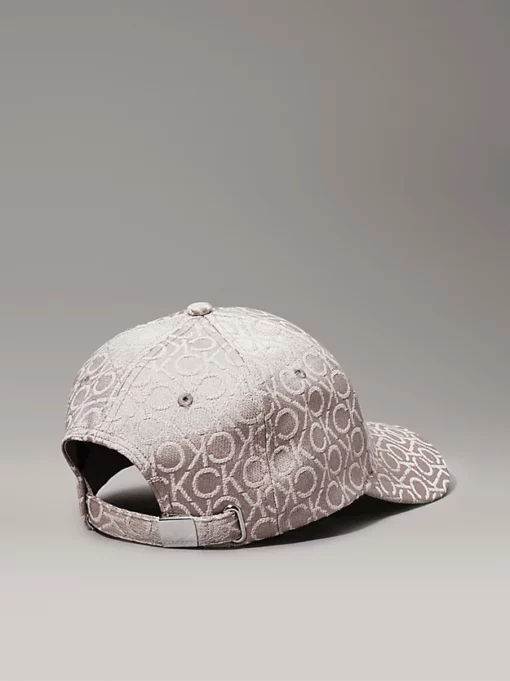 Calvin Klein Jacquard Logo Cap Chanterelle Mono Jacquard