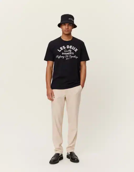 Les Deux Barry T-shirt Black