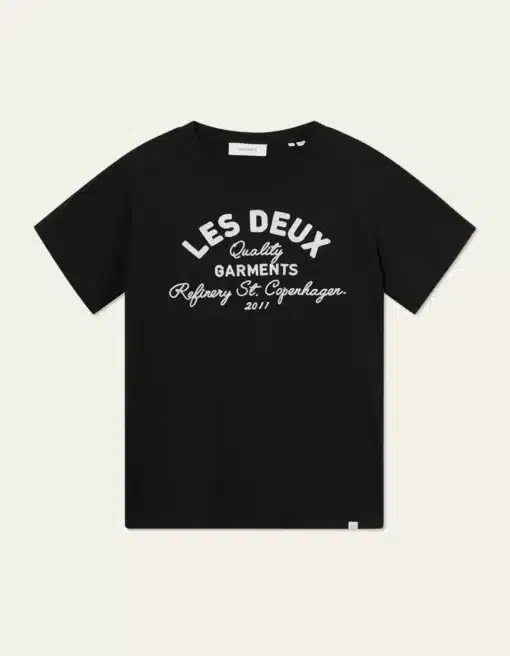 Les Deux Barry T-shirt Black