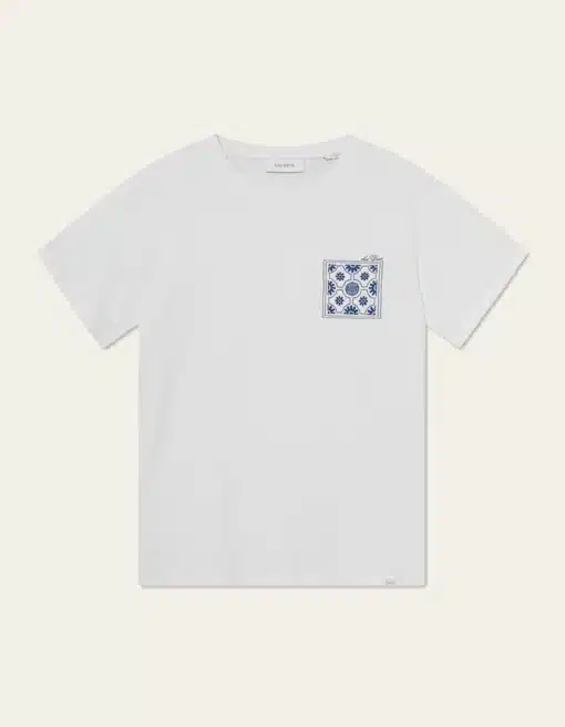 Les Deux Tile T-Shirt White
