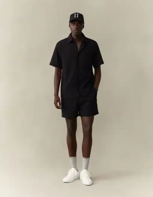 Les Deux Charlie SS Shirt Black
