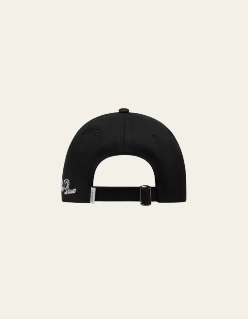 Les Deux Newspaper Dad Cap Black/Light Ivory