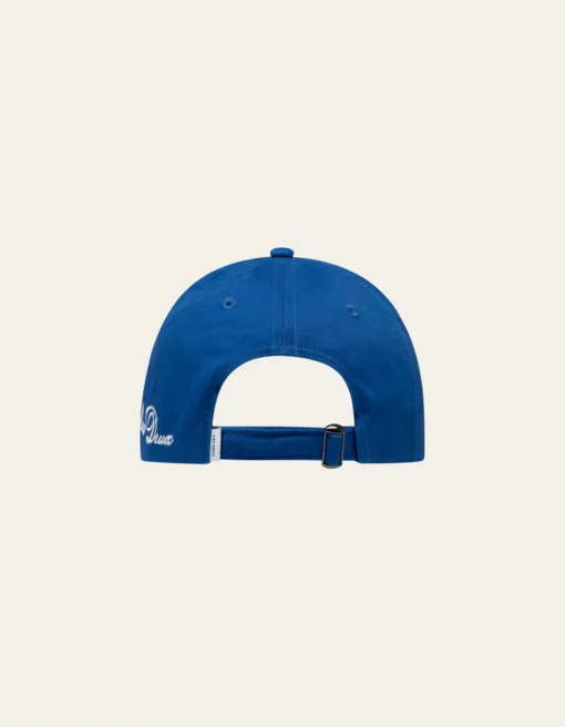 Les Deux Newspaper Dad Cap Surf Blue/Light Ivory