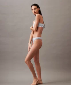 Calvin Klein Thong 3-Pack Black/White/Grey Heather