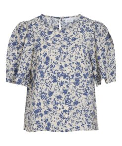 Vila Ally O-Neck Top Mazarine Blue
