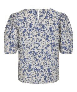 Vila Ally O-Neck Top Mazarine Blue