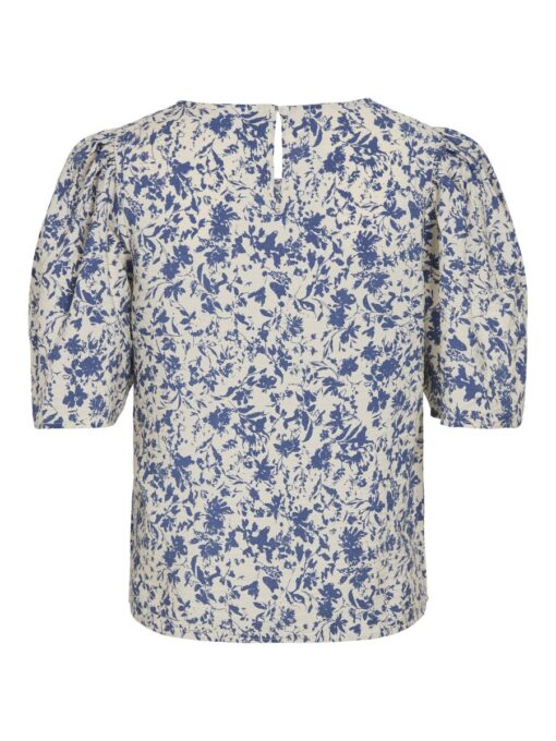Vila Ally O-Neck Top Mazarine Blue