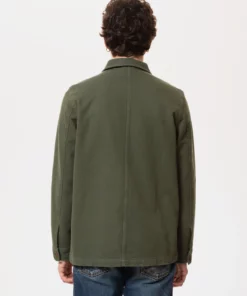 Nudie Jeans Barney Worker Jacket Olive