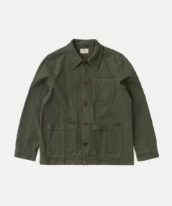 Nudie Jeans Barney Worker Jacket Olive