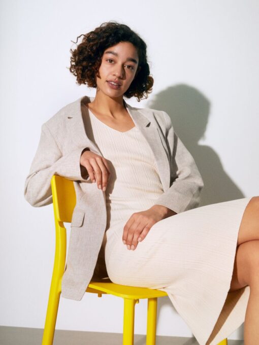 Selected Femme Trixie New Knit Dress Birch