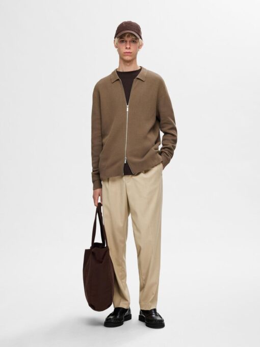 Selected Homme Tapered Leroy Pleat Pants Incence