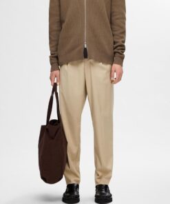 Selected Homme Tapered Leroy Pleat Pants Incence