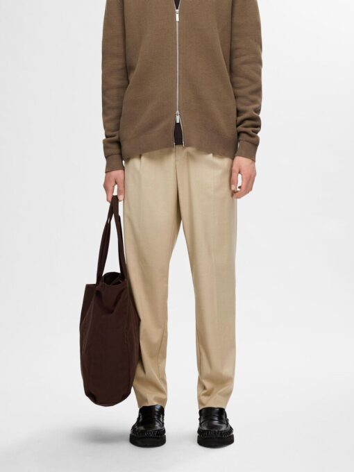 Selected Homme Tapered Leroy Pleat Pants Incence