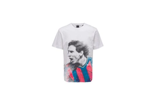 Only & Sons Jake Football T-shirt White