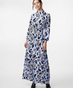 Yassavanna Long Shirt Dress Clear Sky