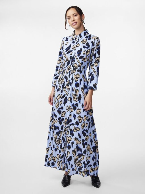 Yassavanna Long Shirt Dress Clear Sky